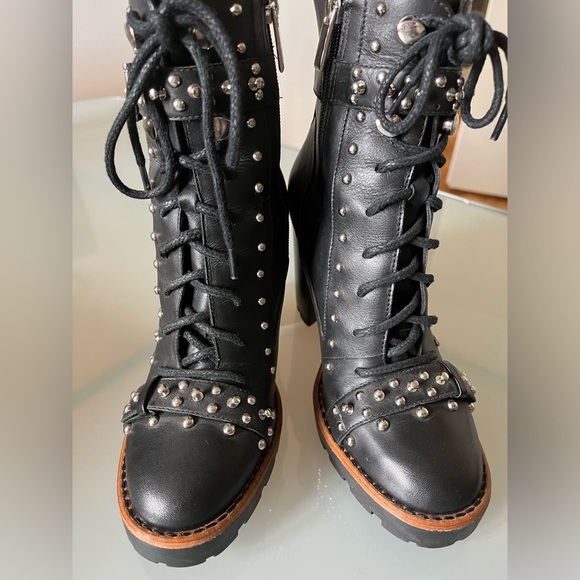 L’Intervalle studded black booties - Picture 2 of 5